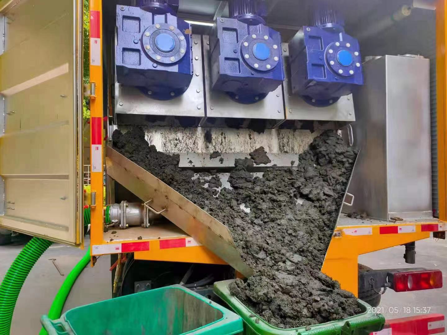 板芙镇化粪池清掏城市维护站-泥浆净化干湿分离处理